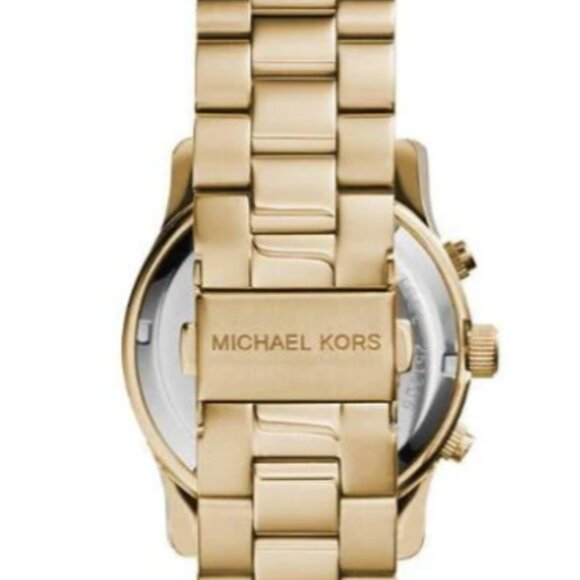 Michael Kors Runway Chronographic goldtone quartz watch 38mm good working cond. - Picture 3 of 6